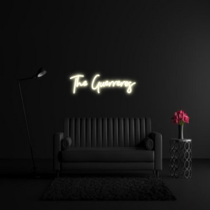CREATE YOUR OWN WEDDING NEON SIGN The Guerreros