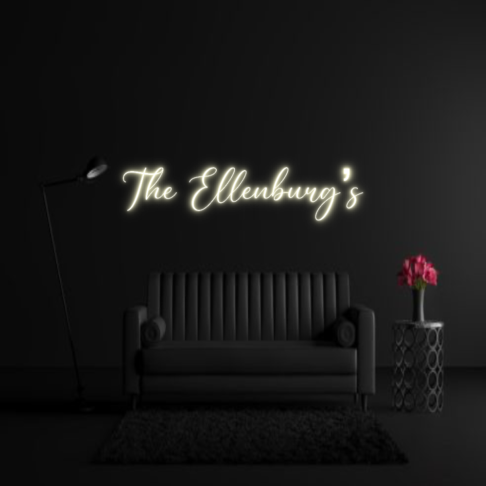 CREATE YOUR OWN WEDDING NEON SIGN The Ellenburg’s