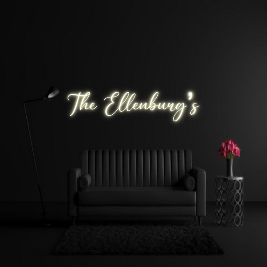 CREATE YOUR OWN WEDDING NEON SIGN The Ellenburg’s