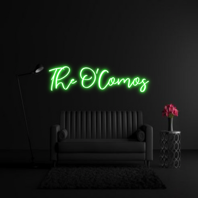 CREATE YOUR OWN WEDDING NEON SIGN The O'Comos