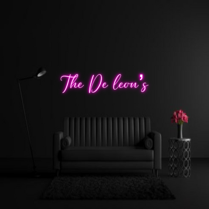 CREATE YOUR OWN WEDDING NEON SIGN The De leon’s