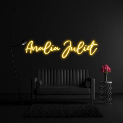 CREATE YOUR OWN WEDDING NEON SIGN Analia Juliet