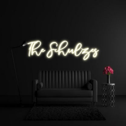 CREATE YOUR OWN WEDDING NEON SIGN The Schulzes