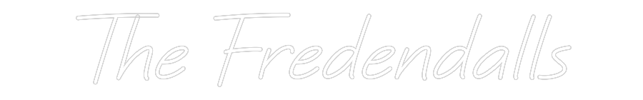 CREATE YOUR OWN WEDDING NEON SIGN The Fredendalls