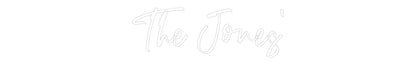 CREATE YOUR OWN WEDDING NEON SIGN The Jones'