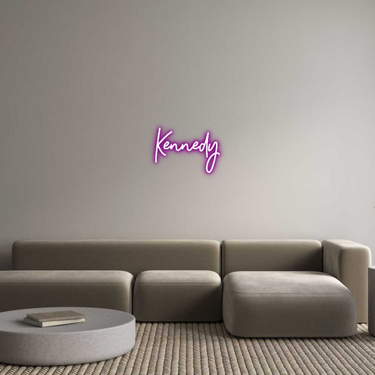 CREATE YOUR OWN CUSTOM NEON Kennedy