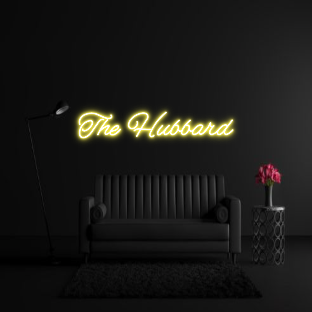 CREATE YOUR OWN WEDDING NEON SIGN The Hubbard