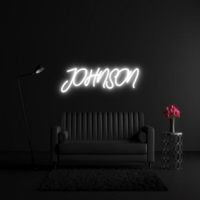 CREATE YOUR OWN WEDDING NEON SIGN JOHNSON