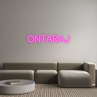 CREATE YOUR OWN CUSTOM NEON ONTARAJ