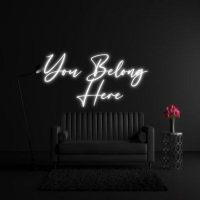 CREATE YOUR OWN WEDDING NEON SIGN You Belong 
...