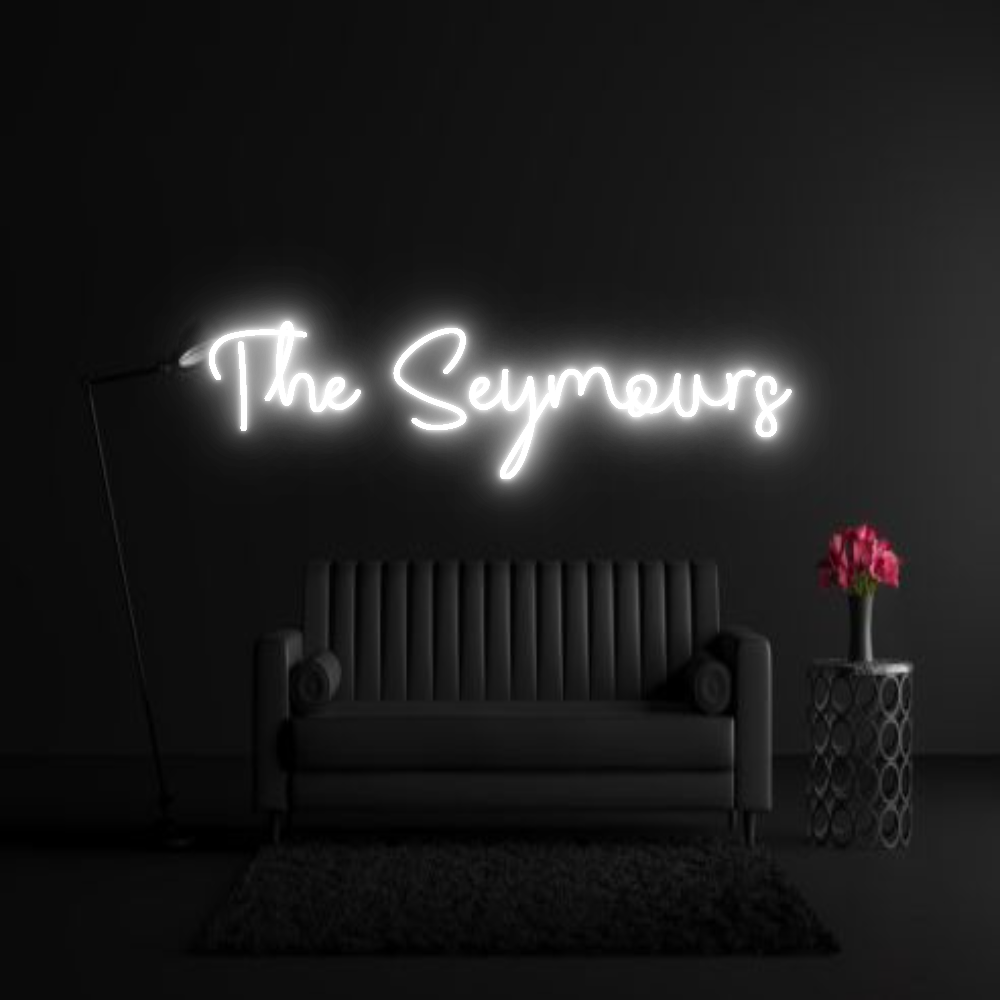 CREATE YOUR OWN WEDDING NEON SIGN The Seymours