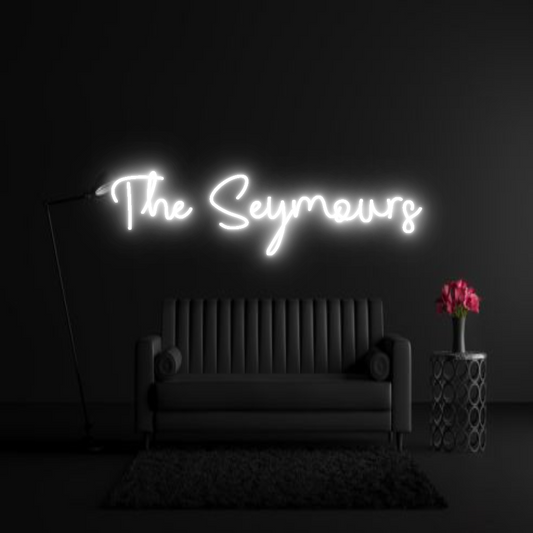 CREATE YOUR OWN WEDDING NEON SIGN The Seymours
