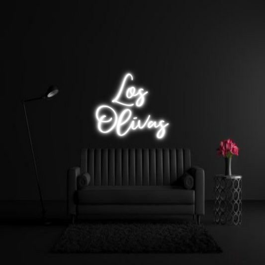 CREATE YOUR OWN WEDDING NEON SIGN Los 
Olivas