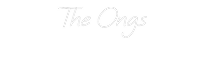 CREATE YOUR OWN WEDDING NEON SIGN The Ongs