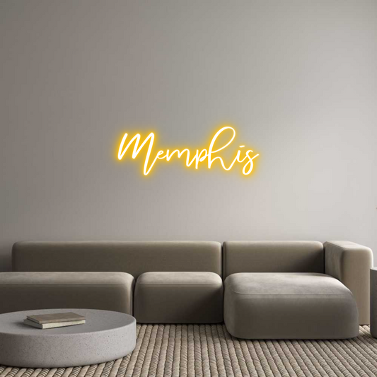 CREATE YOUR OWN CUSTOM NEON Memphis