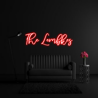 CREATE YOUR OWN WEDDING NEON SIGN The Lembkes