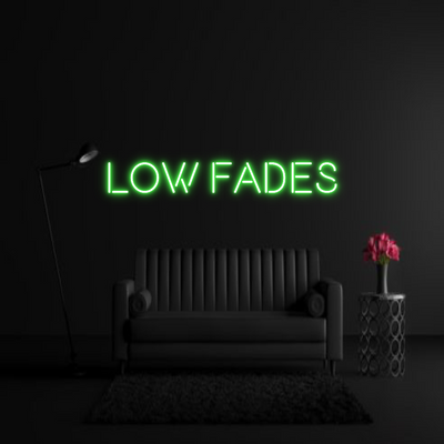 CREATE YOUR OWN WEDDING NEON SIGN low fades