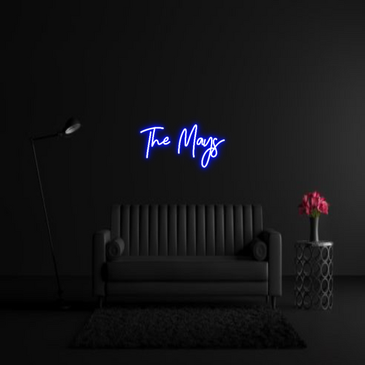 CREATE YOUR OWN WEDDING NEON SIGN The Mays