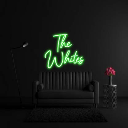 CREATE YOUR OWN WEDDING NEON SIGN The 
Whites