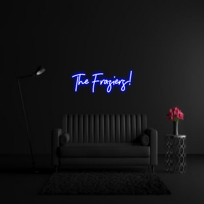 CREATE YOUR OWN WEDDING NEON SIGN The Fraziers!