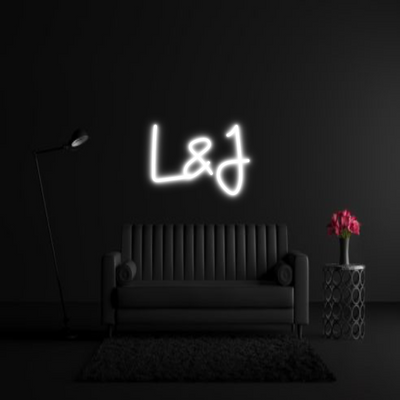 CREATE YOUR OWN WEDDING NEON SIGN L&J