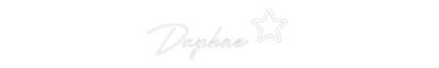 CREATE YOUR OWN WEDDING NEON SIGN Daphne