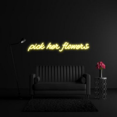 CREATE YOUR OWN WEDDING NEON SIGN pick her flow...