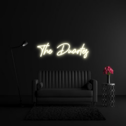 CREATE YOUR OWN WEDDING NEON SIGN The Duartes