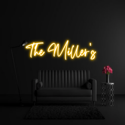 CREATE YOUR OWN WEDDING NEON SIGN The Miller's