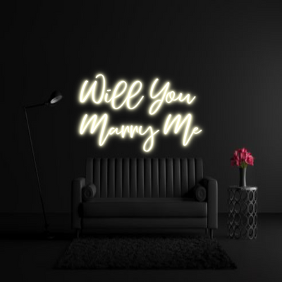 CREATE YOUR OWN WEDDING NEON SIGN Will You 
Ma...