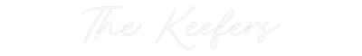 CREATE YOUR OWN WEDDING NEON SIGN The Keefers