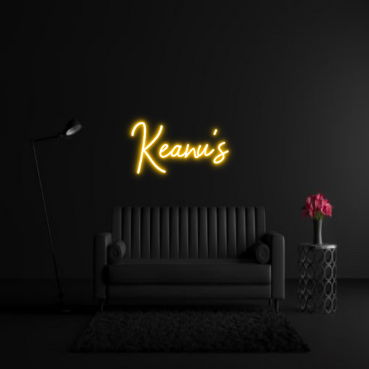 CREATE YOUR OWN WEDDING NEON SIGN Keanu’s