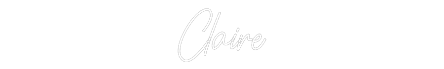 CREATE YOUR OWN WEDDING NEON SIGN Claire