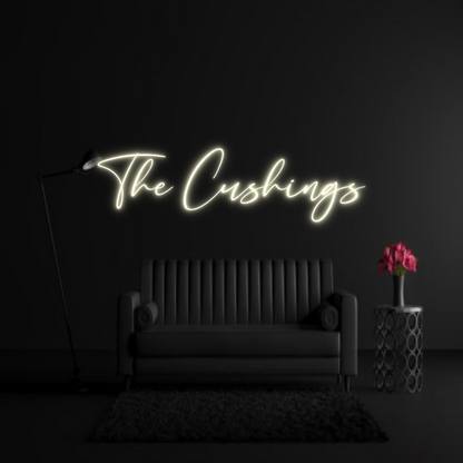 CREATE YOUR OWN WEDDING NEON SIGN The Cushings