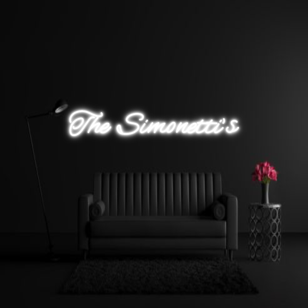 CREATE YOUR OWN WEDDING NEON SIGN The Simonetti’s