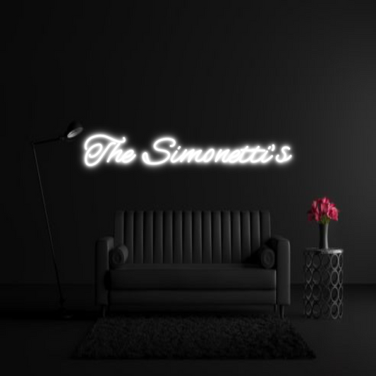 CREATE YOUR OWN WEDDING NEON SIGN The Simonetti’s