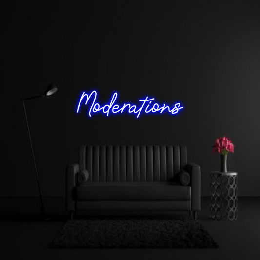 CREATE YOUR OWN WEDDING NEON SIGN Moderations