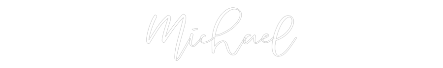 CREATE YOUR OWN WEDDING NEON SIGN Michael