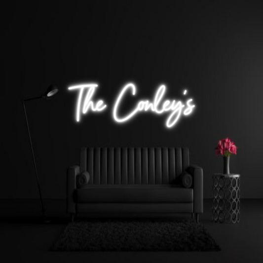 CREATE YOUR OWN WEDDING NEON SIGN The Conley’s