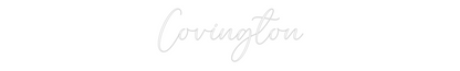 CREATE YOUR OWN WEDDING NEON SIGN Covington