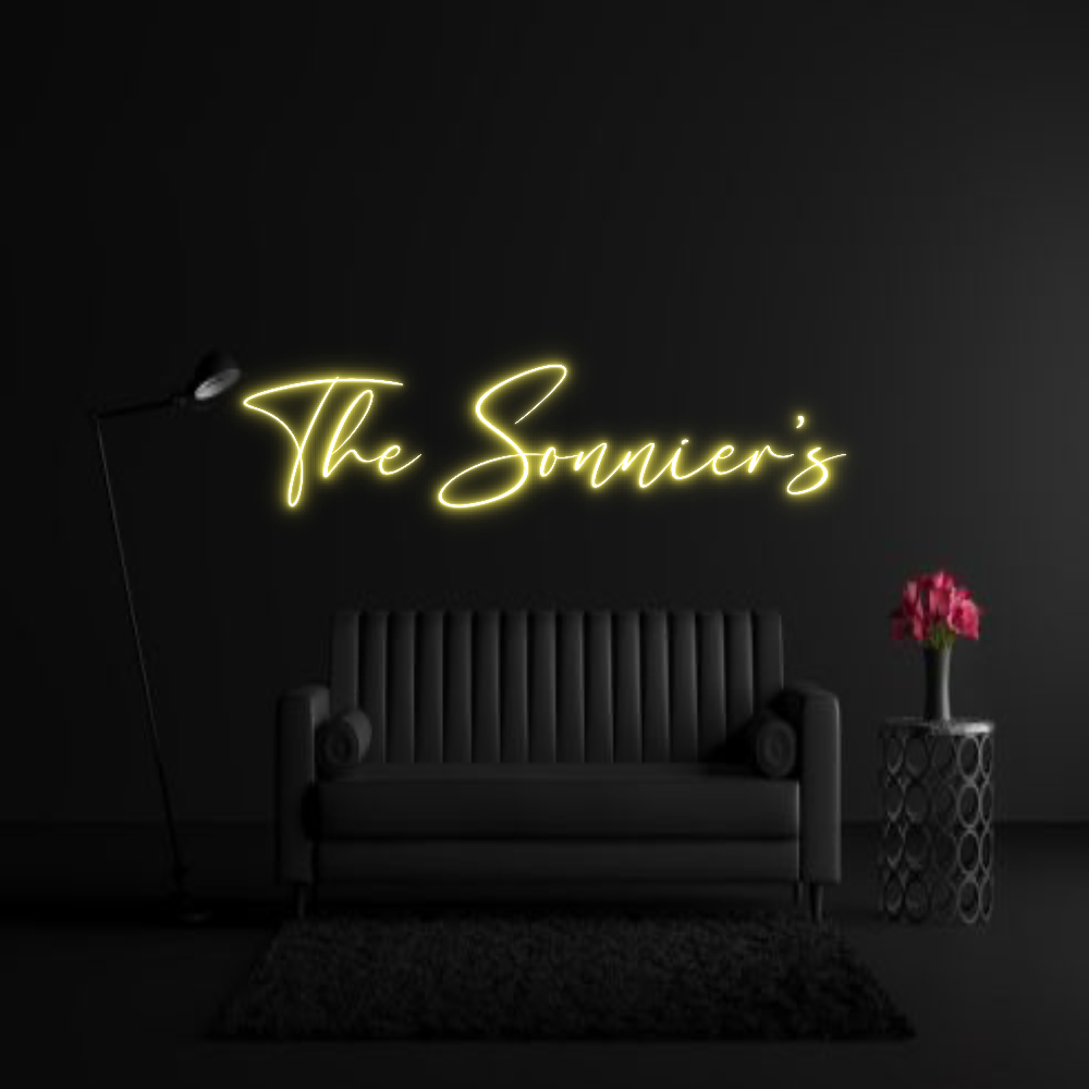 CREATE YOUR OWN WEDDING NEON SIGN The Sonnier’s