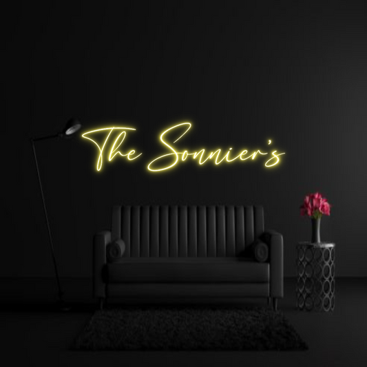 CREATE YOUR OWN WEDDING NEON SIGN The Sonnier’s