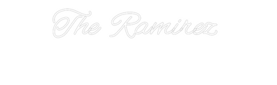 CREATE YOUR OWN WEDDING NEON SIGN The Ramirez