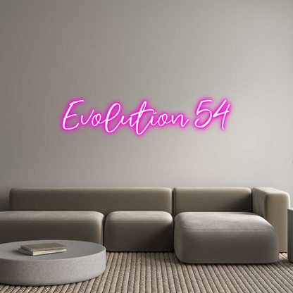 CREATE YOUR OWN CUSTOM NEON Evolution 54