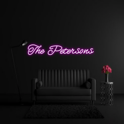 CREATE YOUR OWN WEDDING NEON SIGN The Petersons