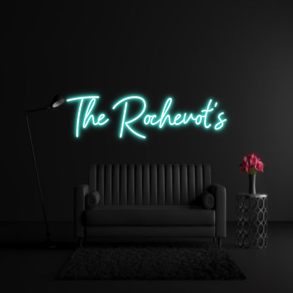 CREATE YOUR OWN WEDDING NEON SIGN The Rochevot’s