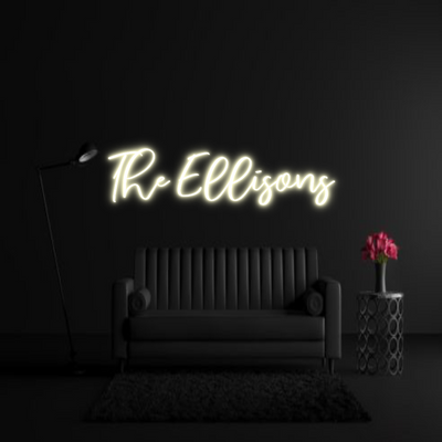 CREATE YOUR OWN WEDDING NEON SIGN The Ellisons