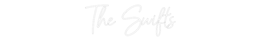 CREATE YOUR OWN WEDDING NEON SIGN The Swifts