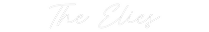 CREATE YOUR OWN WEDDING NEON SIGN The Elies