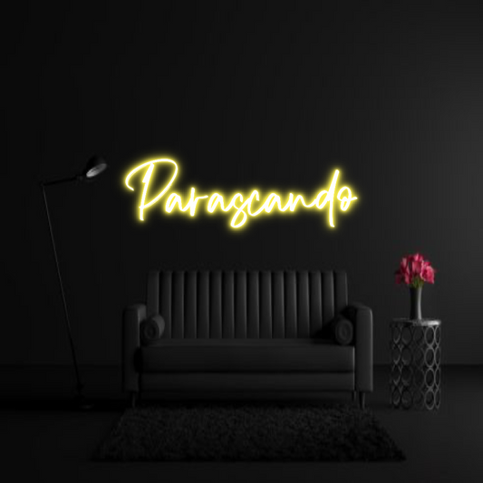 CREATE YOUR OWN WEDDING NEON SIGN Parascando